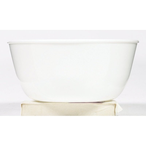 Corelle Corelle 28 oz Winter Frost Glass/Porcelain Soup/Cereal Bowl 6.25 in. D 1 pk 1032595 - main